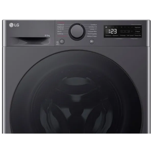 Πλυντήριο-Στεγνωτήριο LG D2R5009TSMB 9kg/5kg Ατμού 1200 Στροφές 
