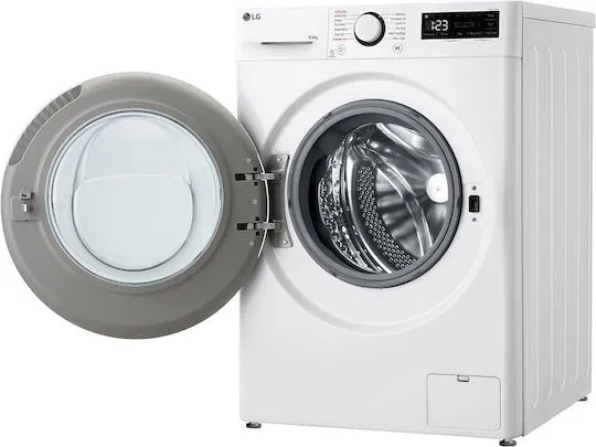 Πλυντήριο-Στεγνωτήριο LG D4R5009TSWW 9kg/6kg Ατμού 1400 Στροφές 