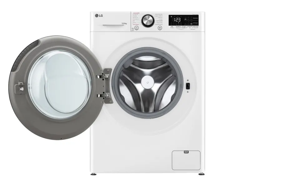 Πλυντήριο-Στεγνωτήριο Ρούχων LG D4R7010TSWB 10kg/6kg Ατμού 1400 Στροφές 