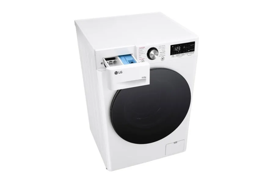 Πλυντήριο-Στεγνωτήριο Ρούχων LG D4R7010TSWB 10kg/6kg Ατμού 1400 Στροφές 