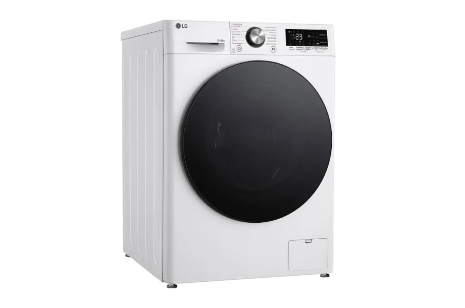 Πλυντήριο-Στεγνωτήριο Ρούχων LG D4R7010TSWB 10kg/6kg Ατμού 1400 Στροφές 