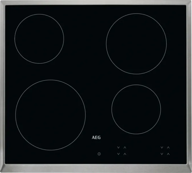 Κεραμική Εστία Αυτόνομη AEG HK624000XB με Πλαίσιο 