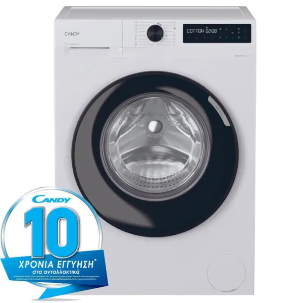 Πλυντήριο Ρούχων Candy BR410B8-S 10kg με τεχνολογία Ατμού 1400 Στροφές 
