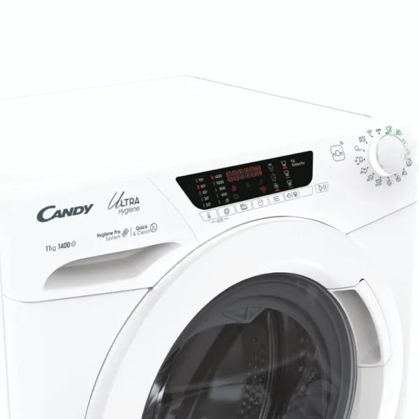 Πλυντήριο Ρούχων Candy HES14114TWM5/1-S 11kg με Τεχνολογία Ατμού 1400 Στροφές 