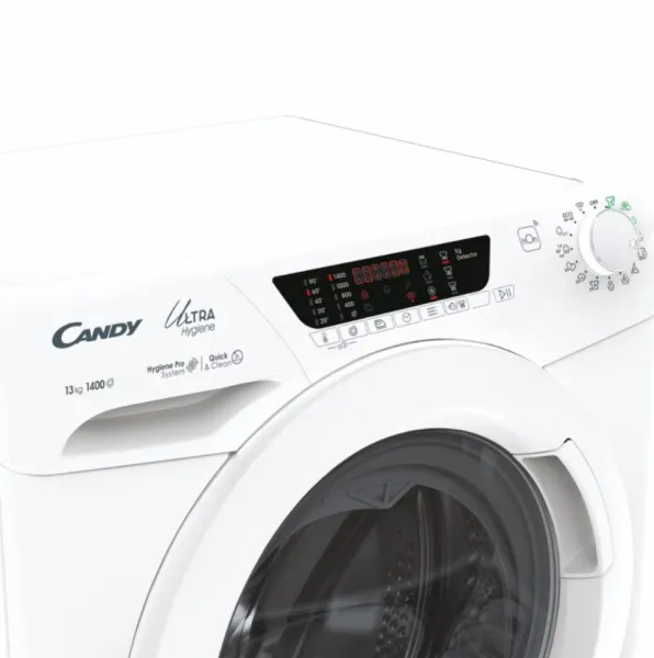 Πλυντήριο Ρούχων Candy HES14134TWM/1-S 13kg με Τεχνολογία Ατμού 1400 Στροφές 