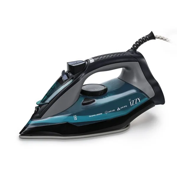 Σίδερο Ατμού Izzy 8016 Apollon Ceramic 2600W με Κεραμική Πλάκα 