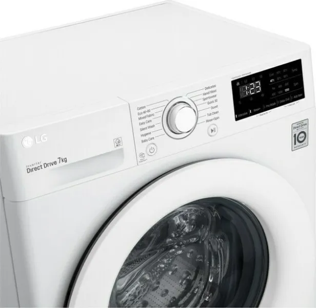 Πλυντήριο Ρούχων LG F2WV3S7N3E 7kg 1200 Στροφές 
