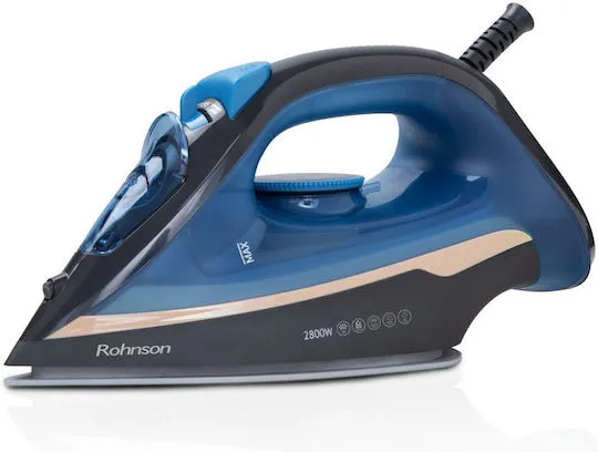 Σίδερο Ατμού Rohnson MOD R-358 2800W με Κεραμική Πλάκα 