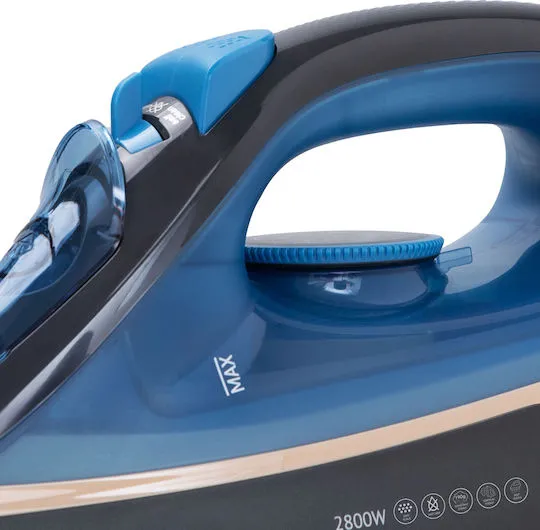 Σίδερο Ατμού Rohnson MOD R-358 2800W με Κεραμική Πλάκα 