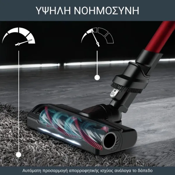 Επαναφορτιζόμενη Σκούπα Stick 2 σε 1 Rowenta RH2038 X-Force Flex 9.60 Allergy 18V 