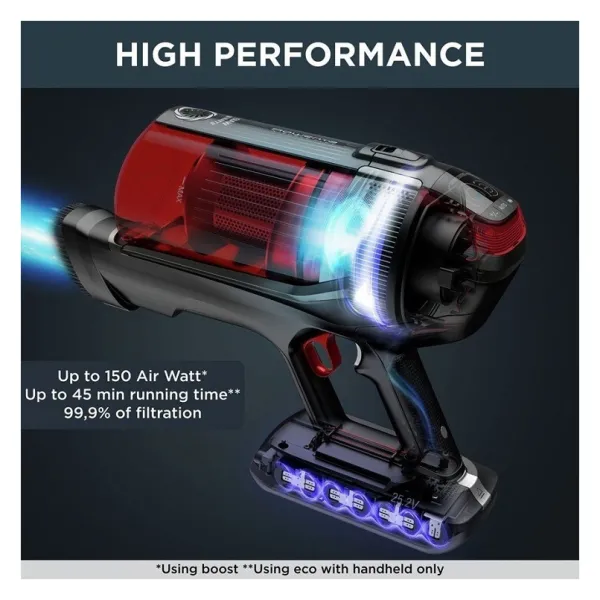 Επαναφορτιζόμενη Σκούπα Stick Rowenta RH98A9 X-Force Flex 12.60 25.2V