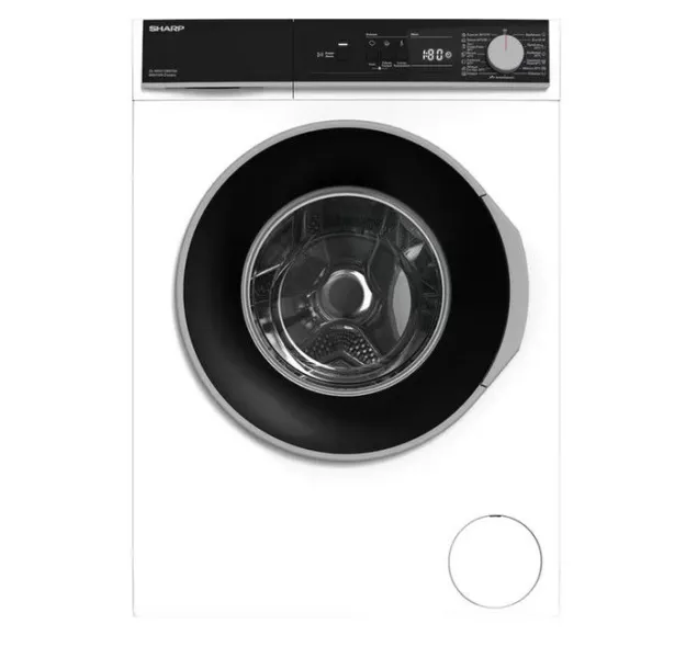 Πλυντήριο Ρούχων Sharp ES-NFA8121WD-GR 8kg 1200 Στροφές 