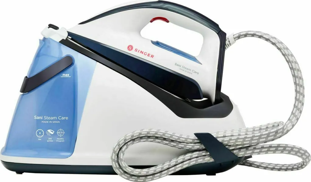 Σύστημα Σιδερώματος Singer SGR-20420 2400W Πίεση 8bar και χωρητικότητα 1.4lt 
