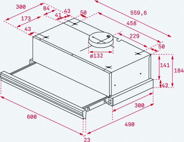 Συρόμενος Απορροφητήρας Teka CNL 6415