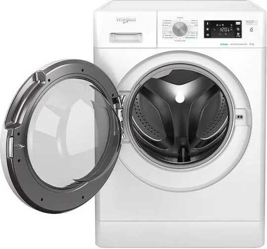Πλυντήριο Ρούχων Whirlpool FFB 9469 WV EE 9kg με Τεχνολογία Ατμού 1400 Στροφές 
