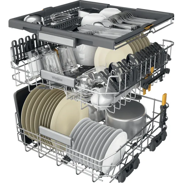 Πλυντήριο Πιάτων Ελεύθερο Whirpool W7F HP43 X για 15 Σερβίτσια 